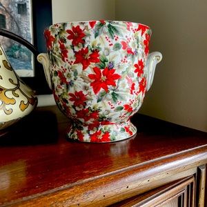 Formalities poinsettia, Chintz Pot